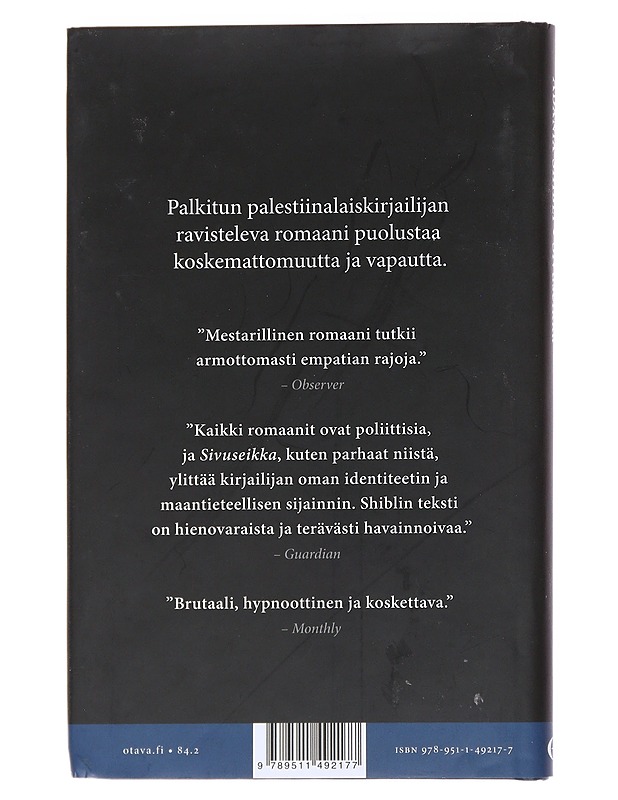 Sivuseikka - Shibli, Adania - Romaanit ja novellit - 10105550787 - 1