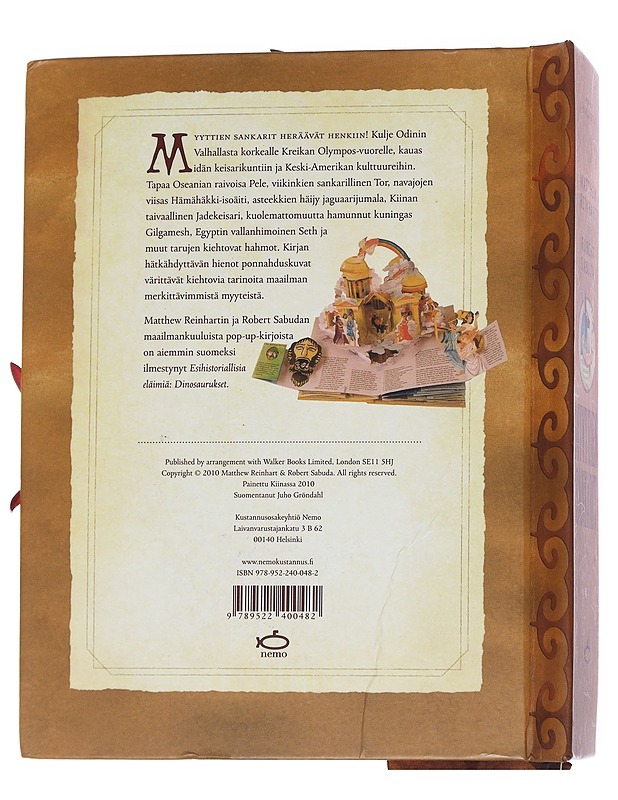 Myyttien sankarit - Reinhart, Matthew - Historiakirjat - 10105550817 - 1