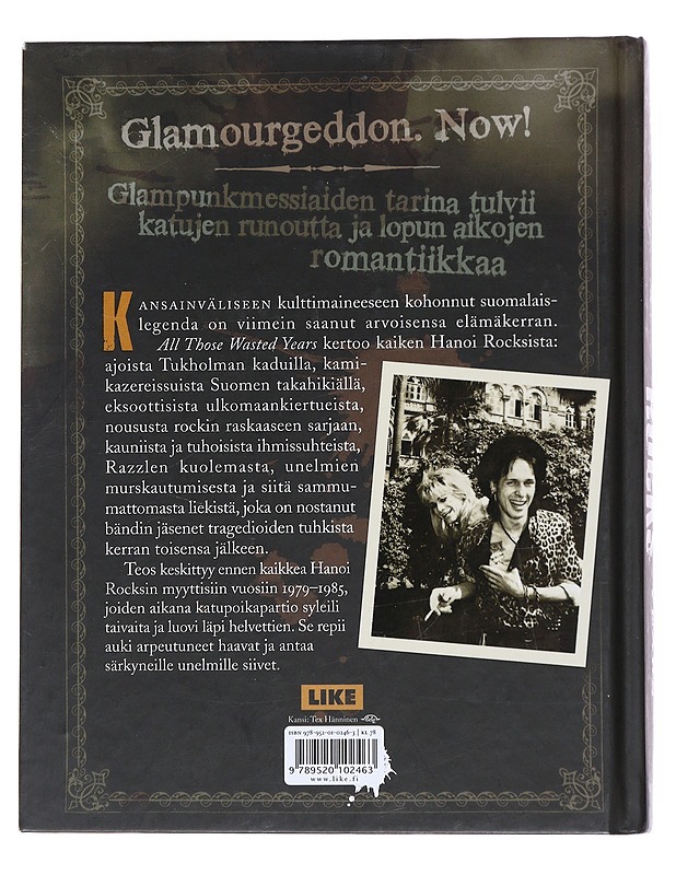 Hanoi Rocks : all those wasted years -  Ari Väntänen - Musiikki- ja elokuvakirjat - 10105550857 - 1
