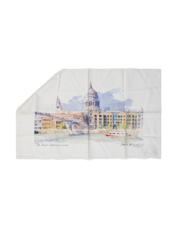 St. Paulin katedraali keittiöpyyhe, 47 x 77 cm - Keittiötekstiilit - 10105550859 - 0
