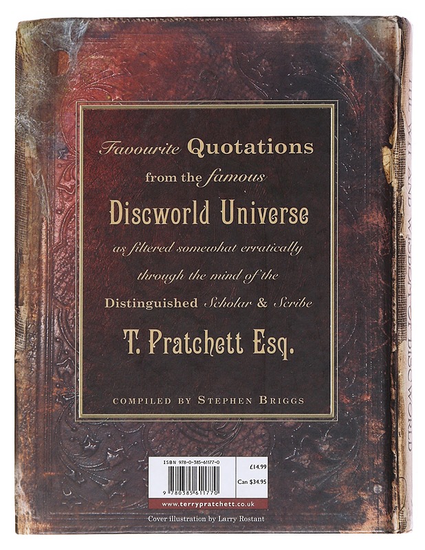 The Wit and Wisdom of Discworld - Pratchett, Terry - Tietokirjat ja oppaat - 10105550883 - 1