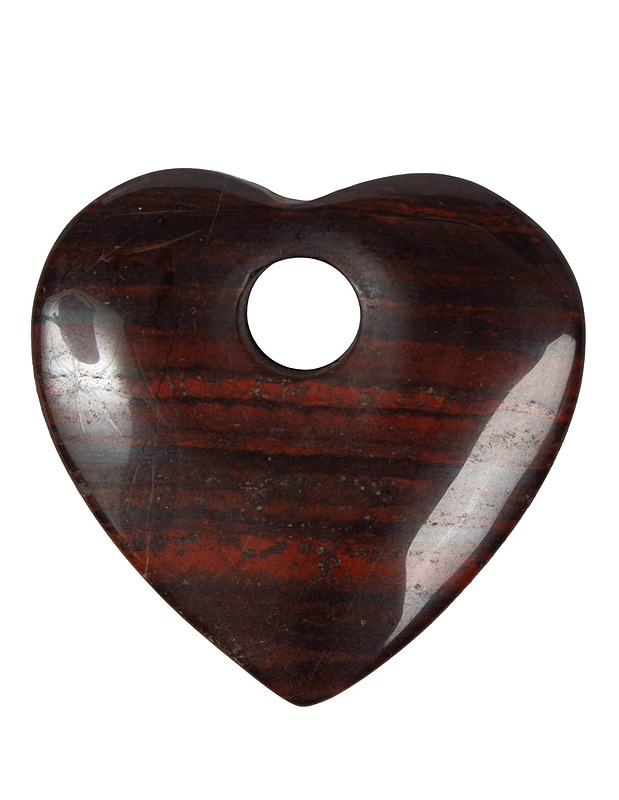 Jaspis sydän amuletti - Askartelu - 10105550931 - 0