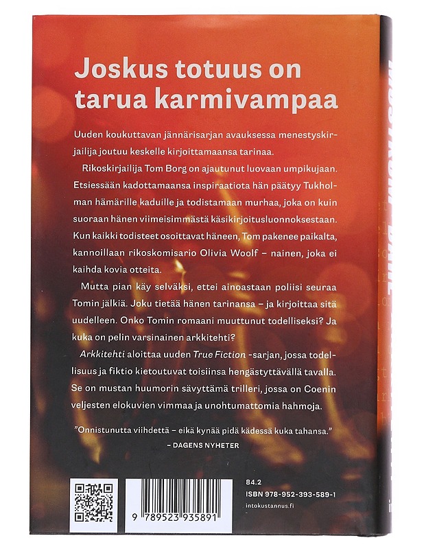 Arkkitehti - Moström, Jonas - Jännitys ja dekkarit - 10105550950 - 1