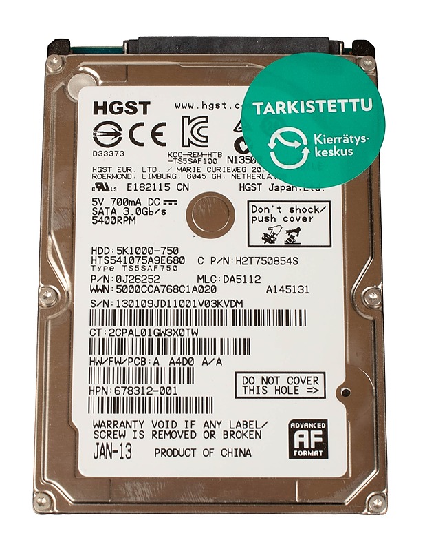 HGST-kovalevy  - Tietokoneet - 10105550977 - 0