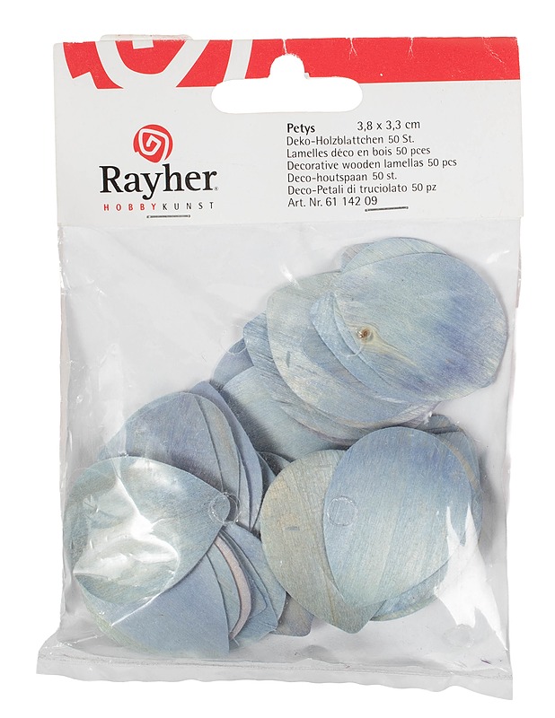 RAYHER askartelu terälehdet, 3.8x3.3 cm - 50kpl - Askartelu - 10105550991 - 0