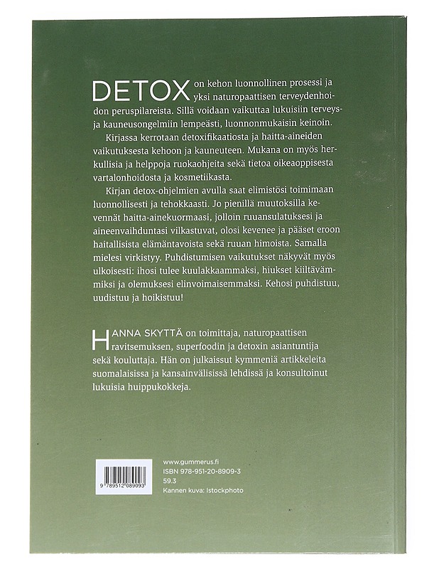 Detox - Skyttä, Hanna - Ruokakirjat - 10105551049 - 1