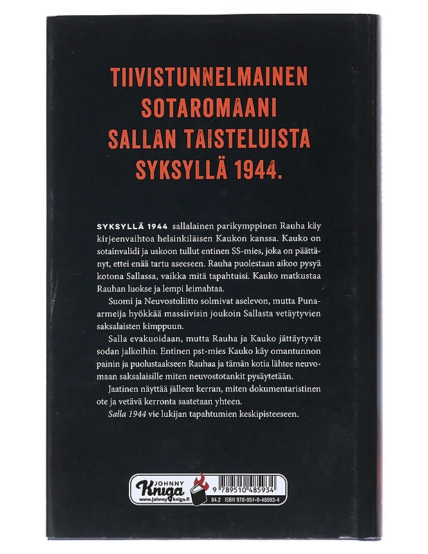 Salla 1944 : romaani - Pekka Jaatinen - Romaanit ja novellit - 10105551052 - 1