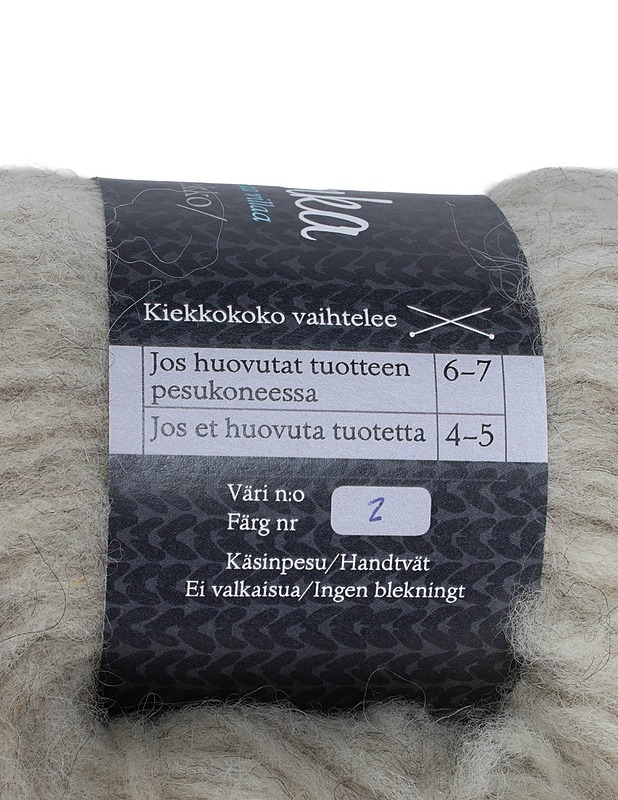 PIRTIN KEHRÄÄMÖ Villalanka Hahtuvakiekko, 95g - Käsityö - 10105551063 - 1