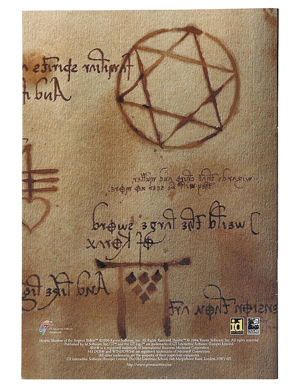 Heretic: shadow of the serpent riders (käyttöohje) - Lehdet - 10105551077 - 1