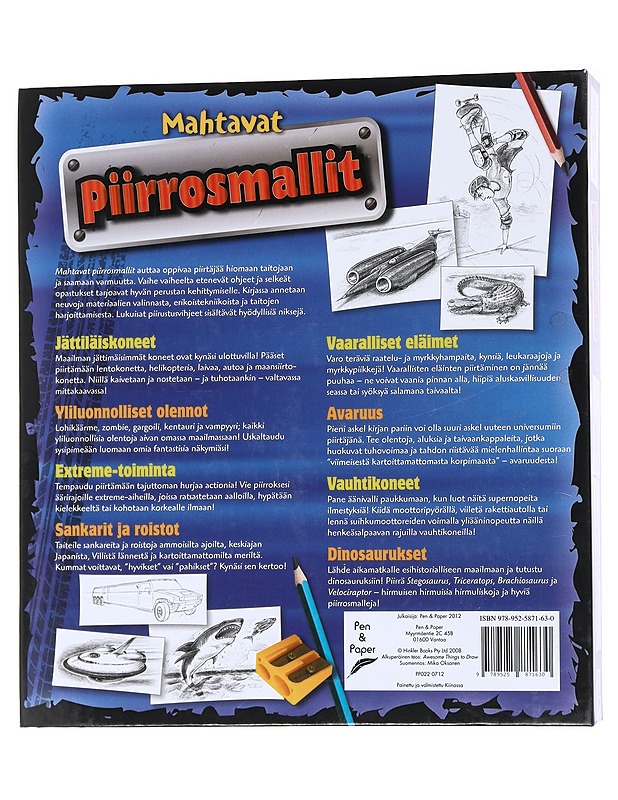 Mahtavat piirrosmallit : 80 piirrosmallia - Nagle, Shane - Harrastekirjat - 10105551134 - 1