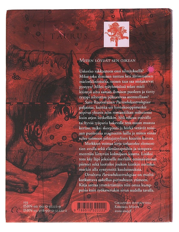 Parisuhdeastrologiaa - Satu Ruotsalainen - Tietokirjat ja oppaat - 10105551147 - 1