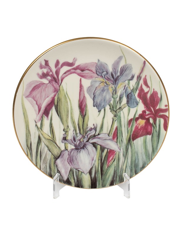 ARABIA Romanttinen puutarha IV Iiris seinälautanen  - Designsuosikit - 10105551171 - 0