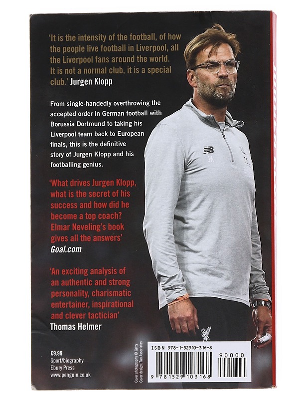 Jürgen Klopp the biography - Neveling, Elmar - Elämäkerrat ja muistelmat - 10105551192 - 1