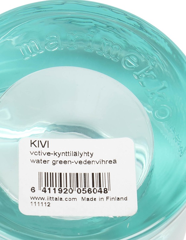 IITTALA / MARIMEKKO Kivi kynttilälyhty, vedenvihreä - Designsuosikit - 10105551206 - 3