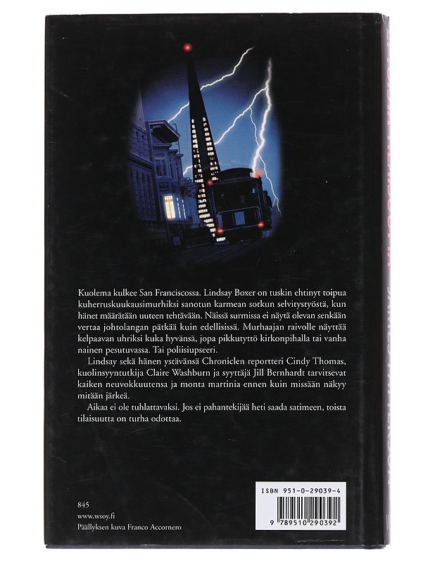 Ei toista tilaisuutta - Patterson, James - Jännitys ja dekkarit - 10105551204 - 1