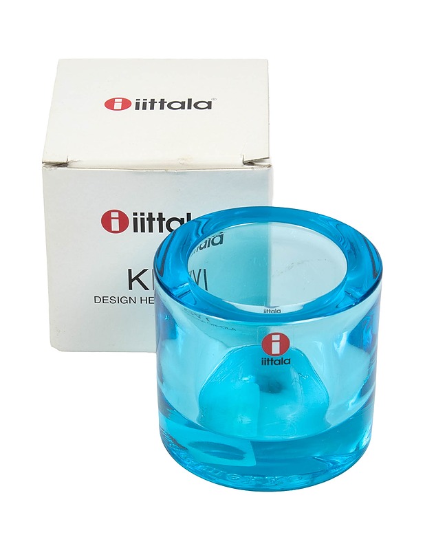 IITTALA / MARIMEKKO Kivi kynttilälyhty, vaaleansininen - Designsuosikit - 10105551232 - 0