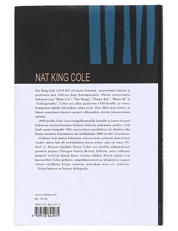 Nat King Cole - Haskins, James - Elämäkerrat ja muistelmat - 10105551223 - 1