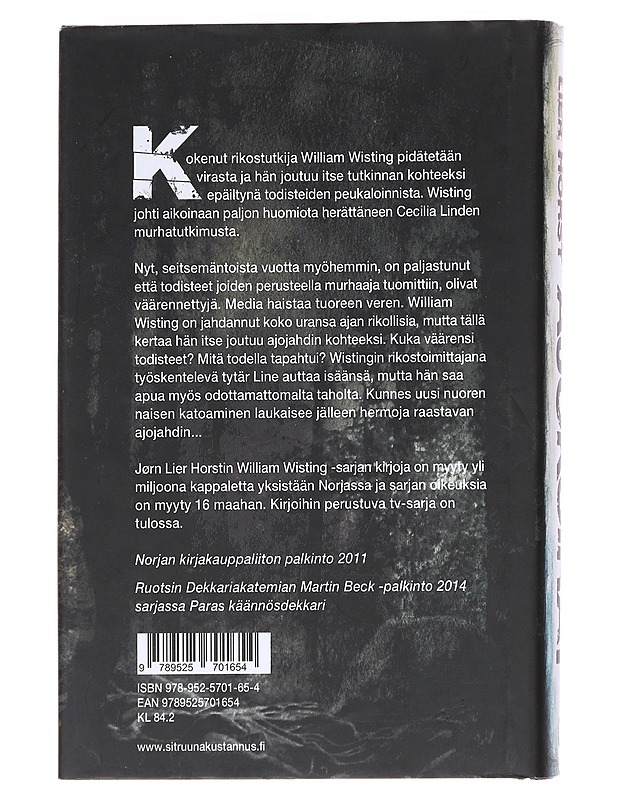 Ajokoirat - Horst, Jørn Lier - Jännitys ja dekkarit - 10105551264 - 1