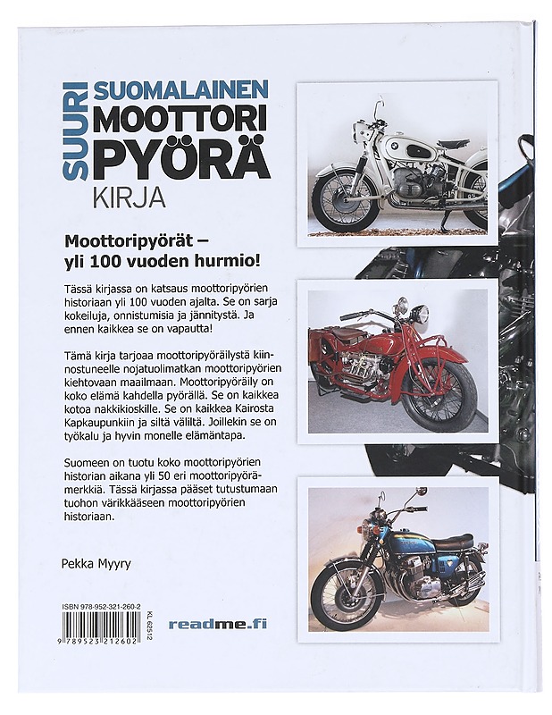 Suuri suomalainen moottoripyöräkirja - Pekka Myyry - Harrastekirjat - 10105551269 - 1