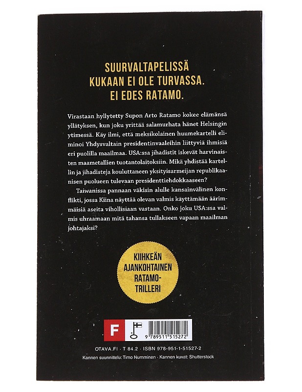 Mies Keriotista - Taavi Soininvaara - Jännitys ja dekkarit - 10105551273 - 1