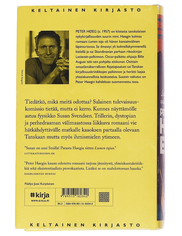 Susanin vaikutus - Peter Høeg - Jännitys ja dekkarit - 10105551294 - 1