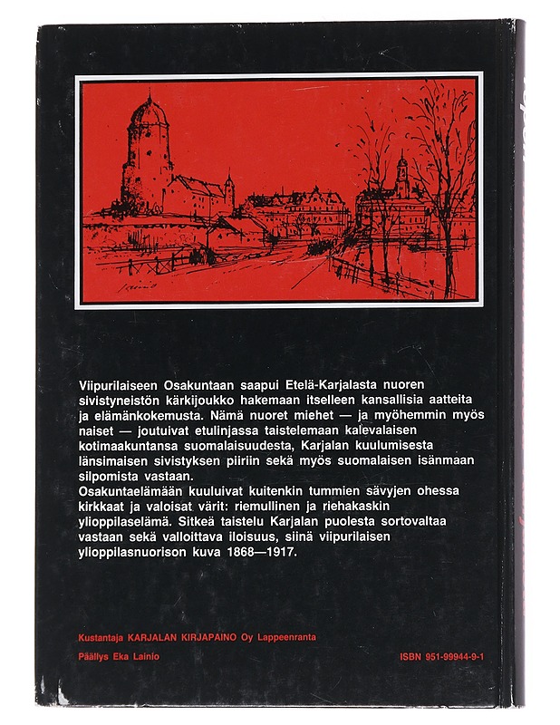 Henkinen taistelu Karjalasta autonomian ajan lopulla - Jouko Teperi - Historiakirjat - 10105551314 - 1