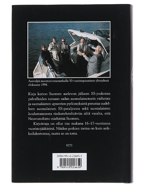 Vaarallisilla teillä : viimeiset suomalaiset SS-miehet - Niilo Lappalainen - Elämäkerrat ja muistelmat - 10105551319 - 1