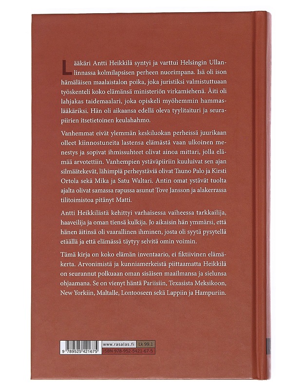 Kapea polku - Antti Heikkilä - Elämäkerrat ja muistelmat - 10105551334 - 1