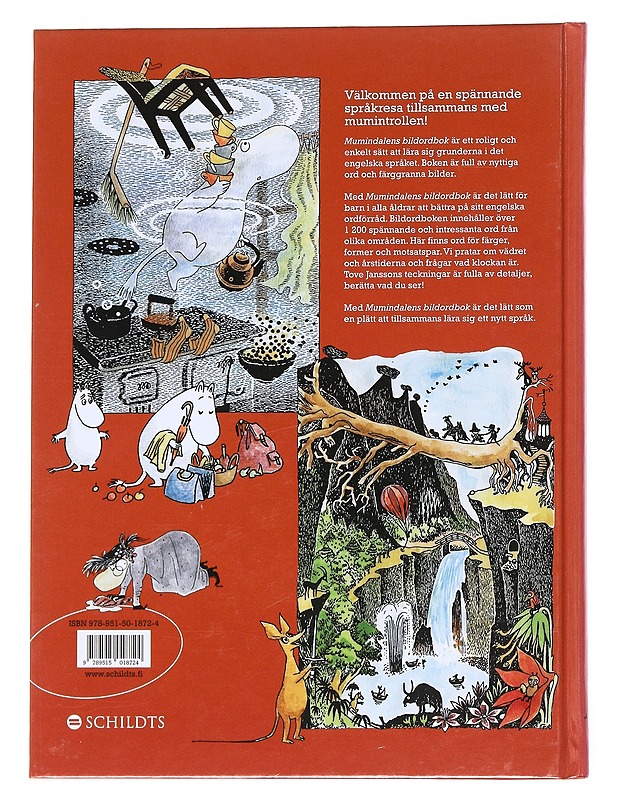 Mumindalens bildordbok : svenska-engelska - Jansson, Tove - Lastenkirjat - 10105551348 - 1
