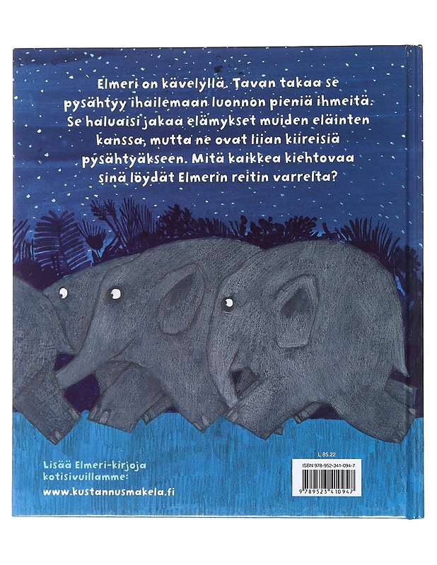 Elmerin kävelyretki - McKee, David - Lastenkirjat - 10105551347 - 1