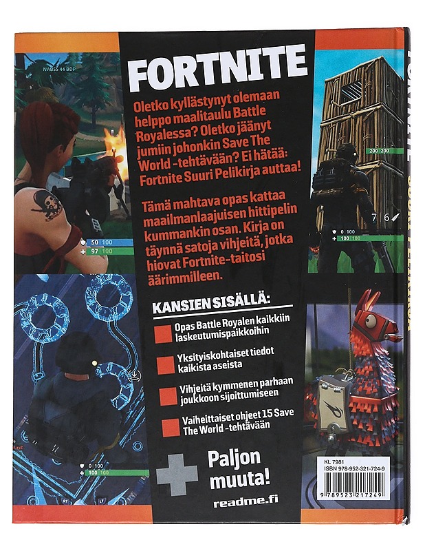 Fortnite : suuri pelikirja : Battle Royale + Save the World - Barry Collins - Tietokirjat ja oppaat - 10105551349 - 1