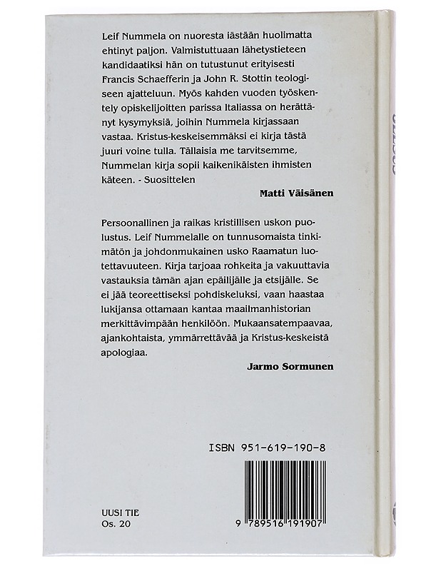 Jeesus : Millainen oli Jeesuksen elämä,mitä hän merkitsee meille? - Leif Nummela - Historiakirjat - 10105551355 - 1