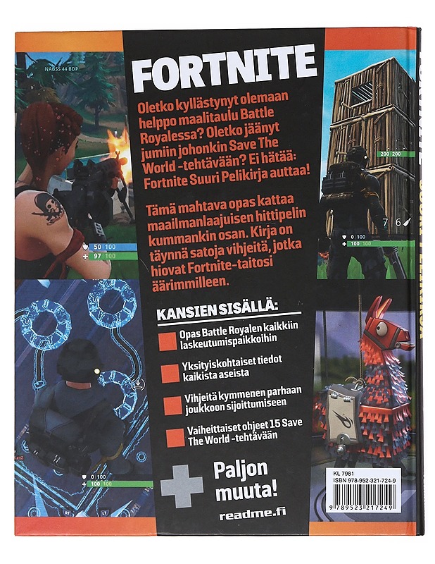 Fortnite : suuri pelikirja : Battle Royale + Save the World - Collins, Barry - Tietokirjat ja oppaat - 10105551351 - 1