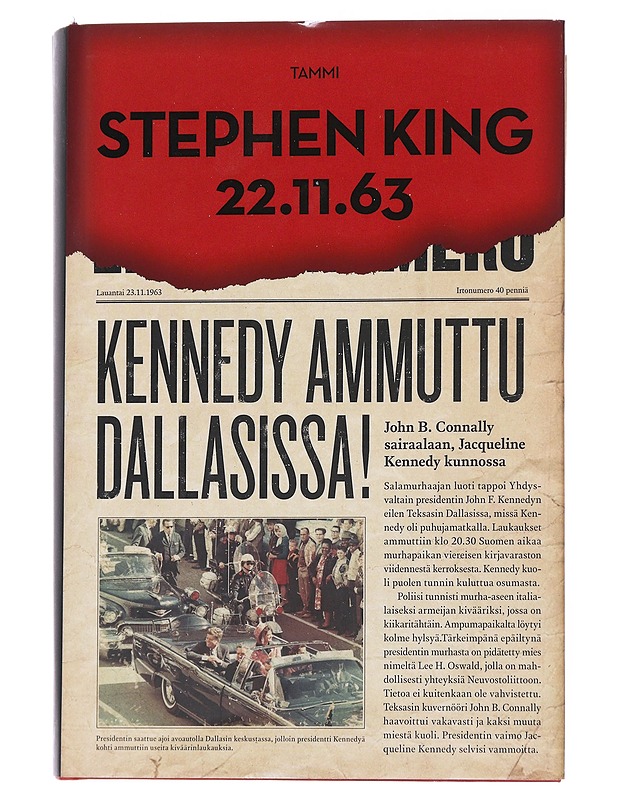 22.11.63 - King, Stephen - Jännitys ja dekkarit - 10105551381 - 0