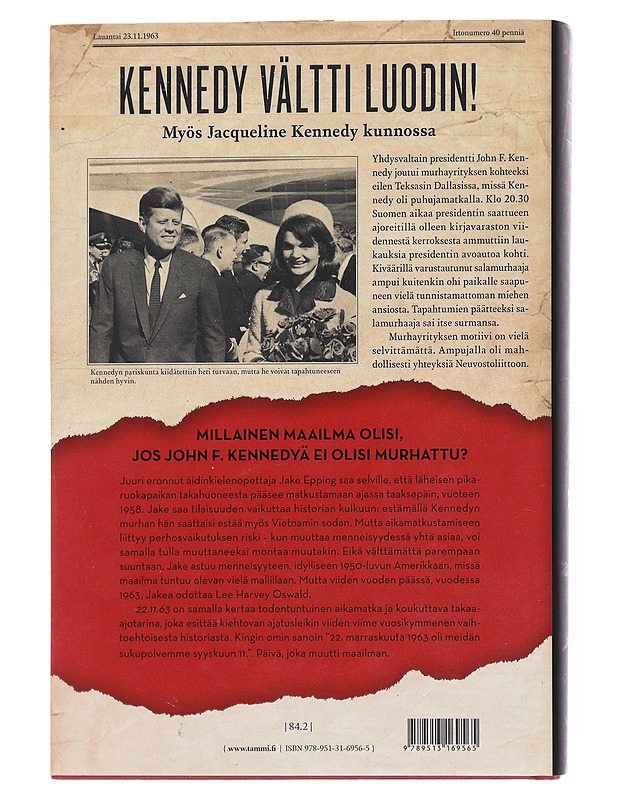 22.11.63 - King, Stephen - Jännitys ja dekkarit - 10105551381 - 1