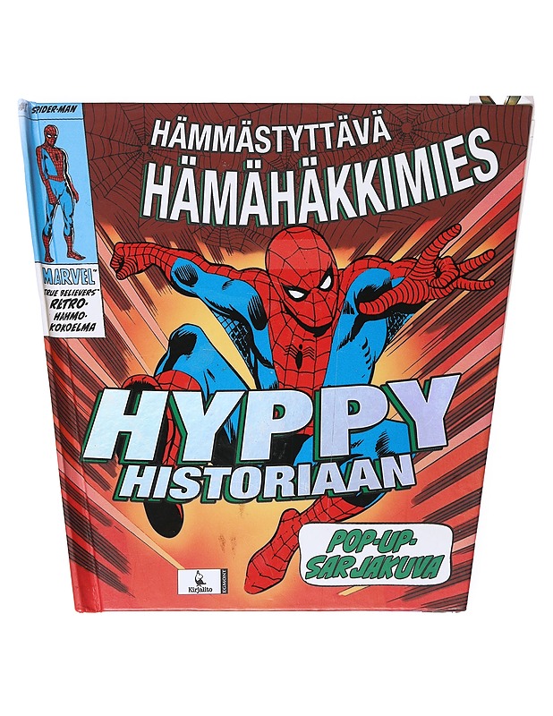 Hämmästyttävä Hämähäkkimies : hyppy historiaan : pop-up-sarjakuva - Rautkorpi, Rami - Sarjakuvat - 10105551383 - 0