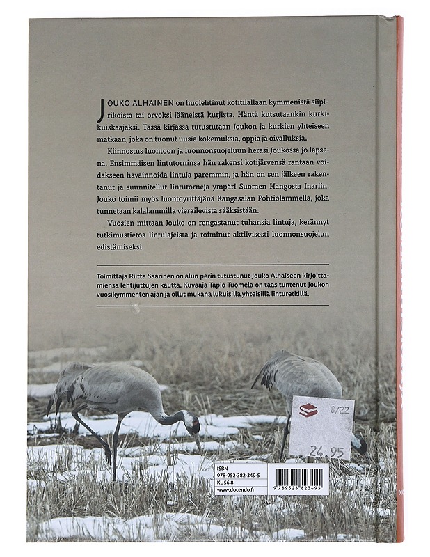 Kurkikuiskaaja - Saarinen, Riitta - Elämäkerrat ja muistelmat - 10105551410 - 1