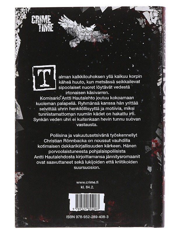 Tuonen korppi - Christian Rönnbacka - Jännitys ja dekkarit - 10105551411 - 1