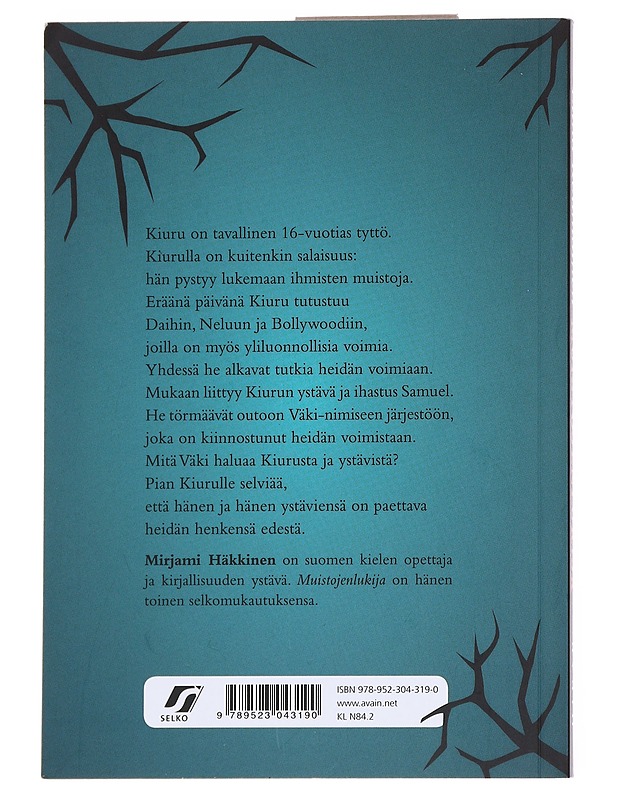 Muistojenlukija - Häkkinen, Mirjami - Fantasia- ja scifi - 10105551422 - 1