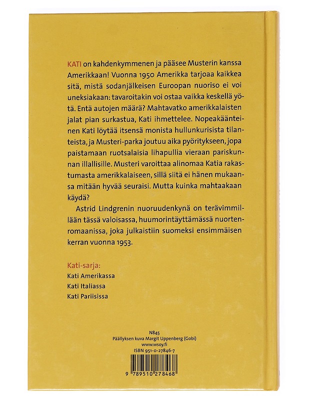 Kati Amerikassa - Lindgren, Astrid - Nuorten kirjat - 10105551444 - 1