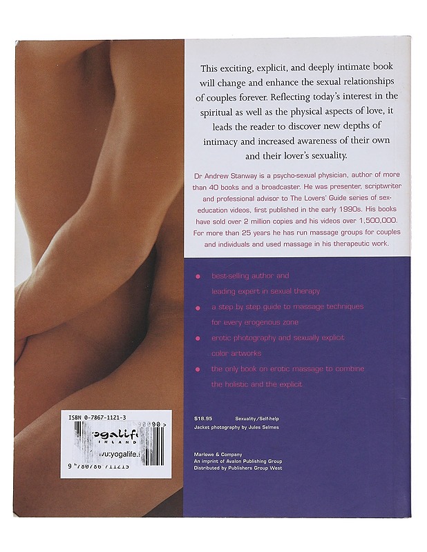K18 Massage Secrets for Lovers: The Ultimate Guide to Intimate Arousal - Dr. Andrew Stanway - Tietokirjat ja oppaat - 10105551452 - 1