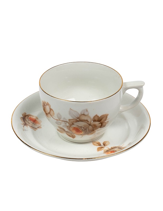 ARABIA Sivi kahvikuppi ja tassi - Designsuosikit - 10105551460 - 1