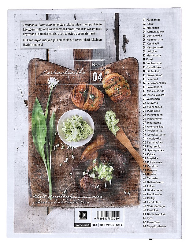 Luonnosta lautaselle - Mæhlum, Anne - Ruokakirjat - 10105551461 - 1