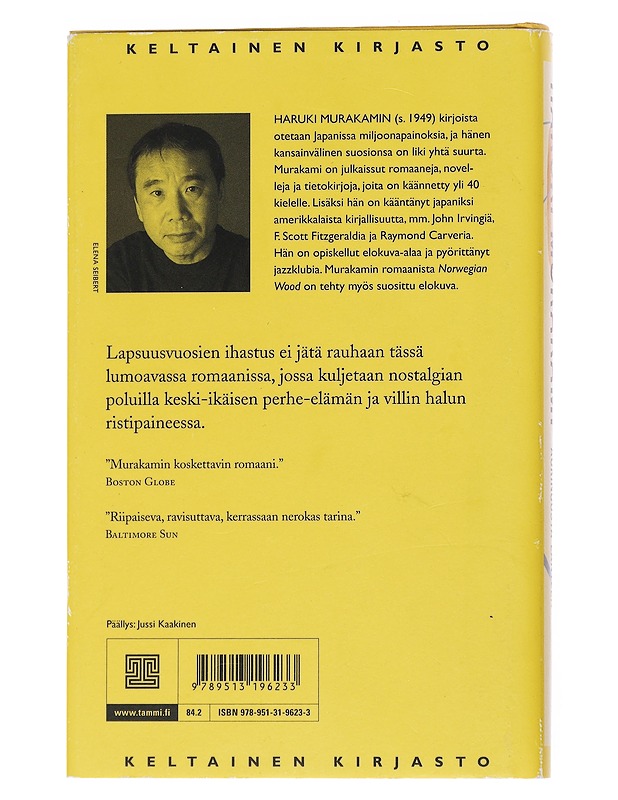 Rajasta etelään, auringosta länteen - Murakami, Haruki - Romaanit ja novellit - 10105551464 - 1