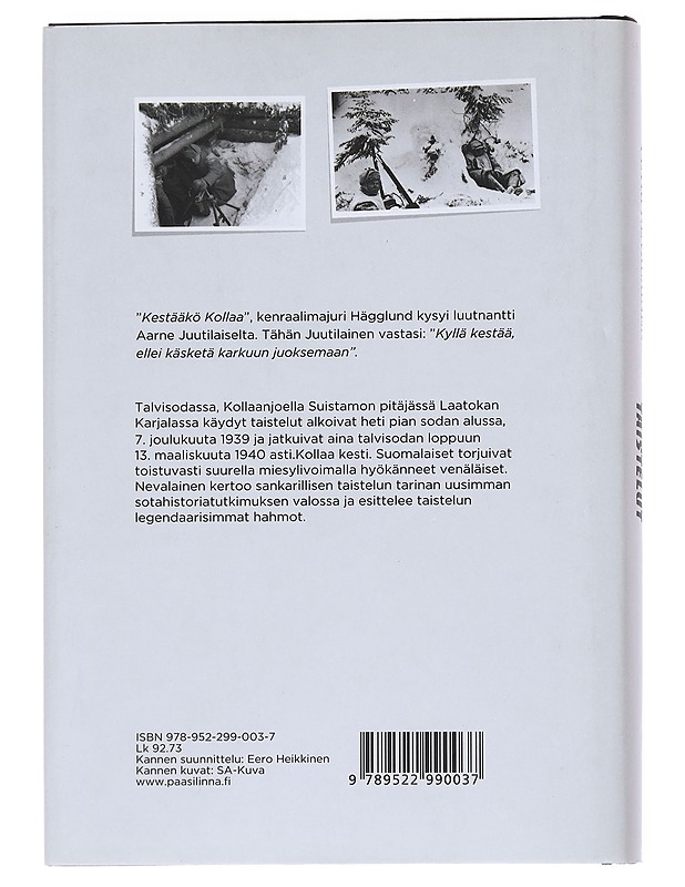 Kollaanjoen taistelut - Petri Nevalainen - Historiakirjat - 10105551476 - 1