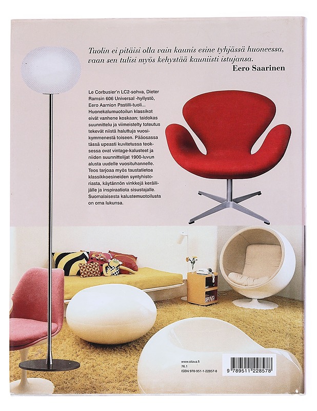 Vintage huonekalut : Modernit klassikot, tyylisuunnat ja muotoilijat - Sweet, Fay - Historiakirjat - 10105551489 - 1