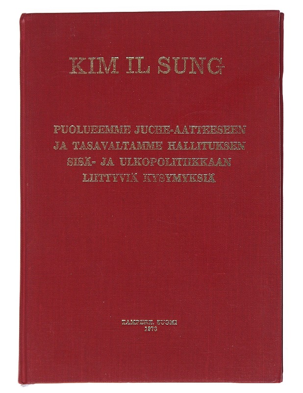 Kim Il Sung - Kim Il Sung - Historiakirjat - 10105551510 - 0