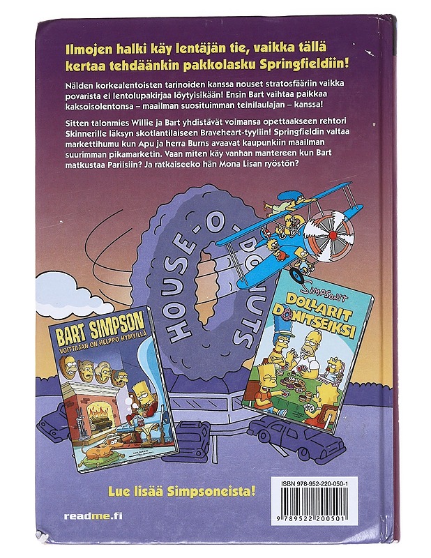 Simpsonit : ilmojen halki - Tracy Berna - Sarjakuvat - 10105551520 - 1