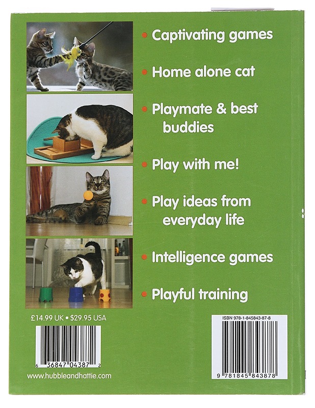Fun and games for cats - Seidl, Denise - Harrastekirjat - 10105551540 - 1
