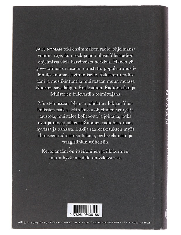 Monen vuoden jälkeen : radiomiehen muistelmat - Jake Nyman - Elämäkerrat ja muistelmat - 10105551552 - 1
